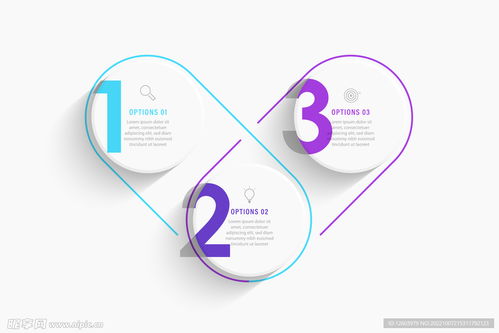 多彩数据信息图表设计 网络信息技术的艺术呈现